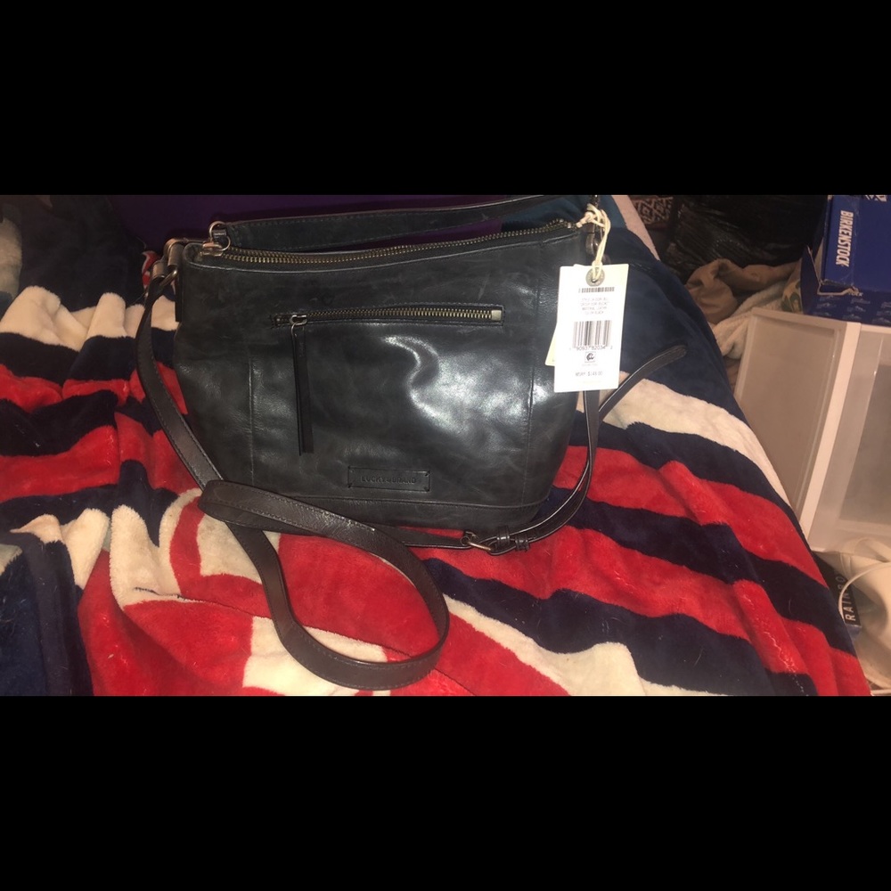 Black Lucky Crossbody Bag NWT